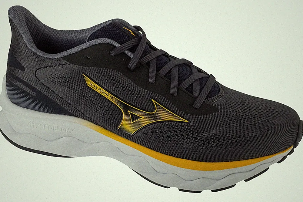 Laufschuhe Herren, Mizuno Wave Serene 2, Grau