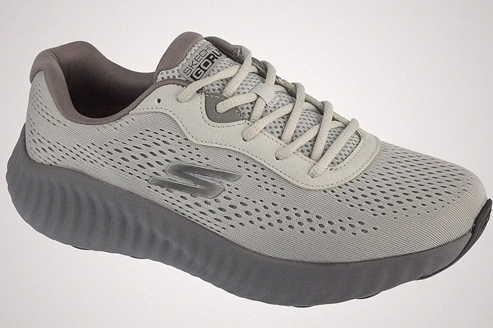 Laufschuhe Herren, Skechers Go Run Now - Lightdrive, Grau