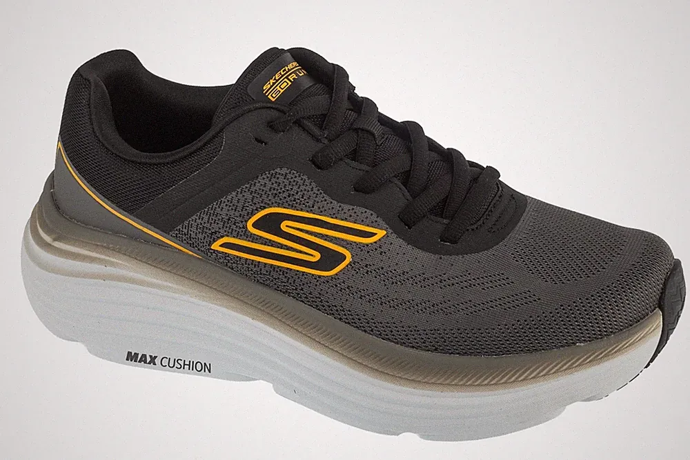 Laufschuhe Herren, Skechers Max Cushioning Endeavor - Ardena, Schwarz