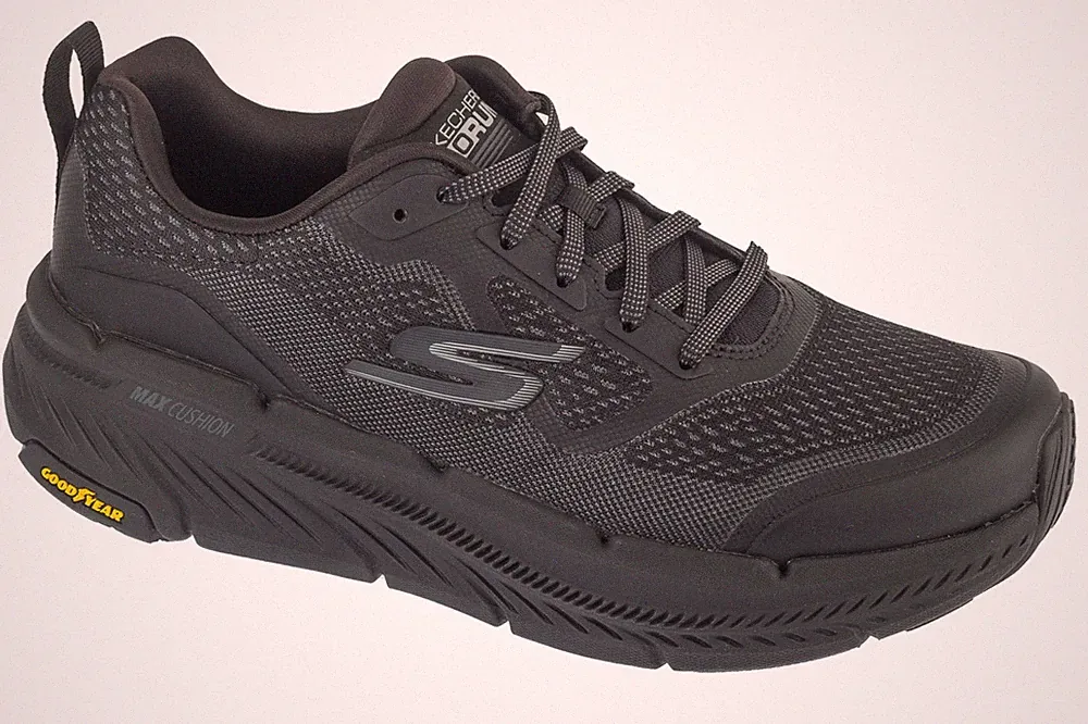 Laufschuhe Herren, Skechers Max Cushioning Premier 2.0, Schwarz