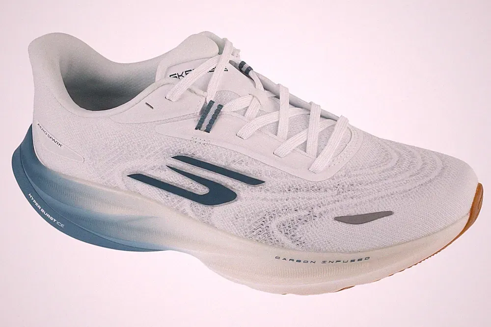 Laufschuhe Herren, Skechers SKX Aero Spark, Weiß
