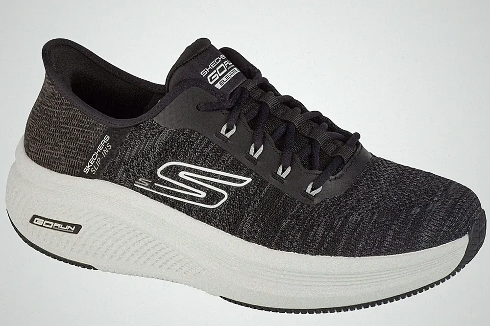 Laufschuhe Herren, Skechers Slip-Ins: Go Run Elevate 2.0, Schwarz