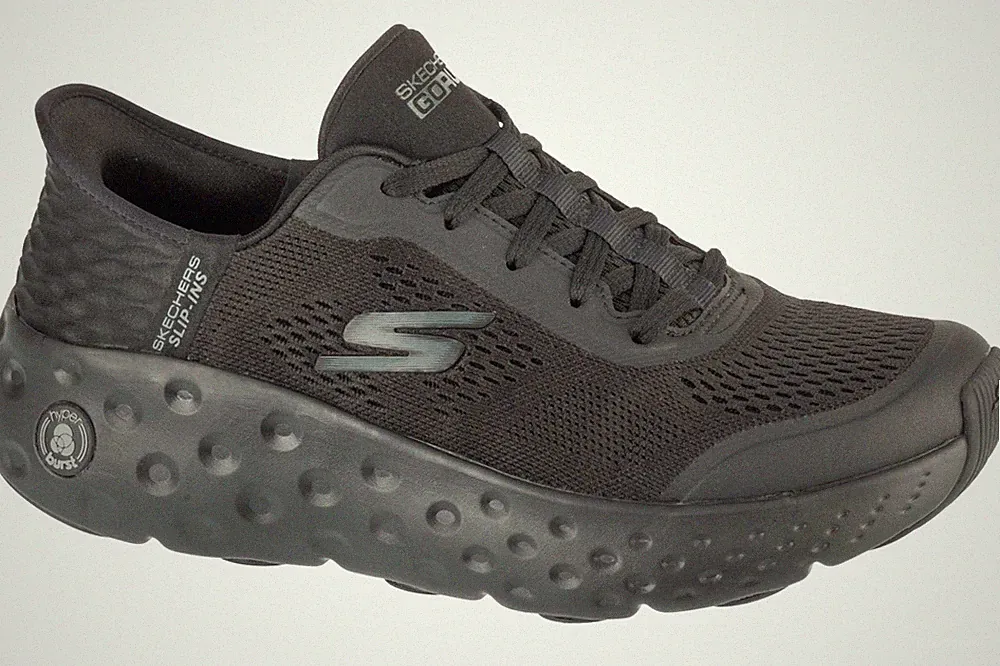 Laufschuhe Herren, Skechers Slip-Ins: Max Cushioning - Hyper Craze, Schwarz