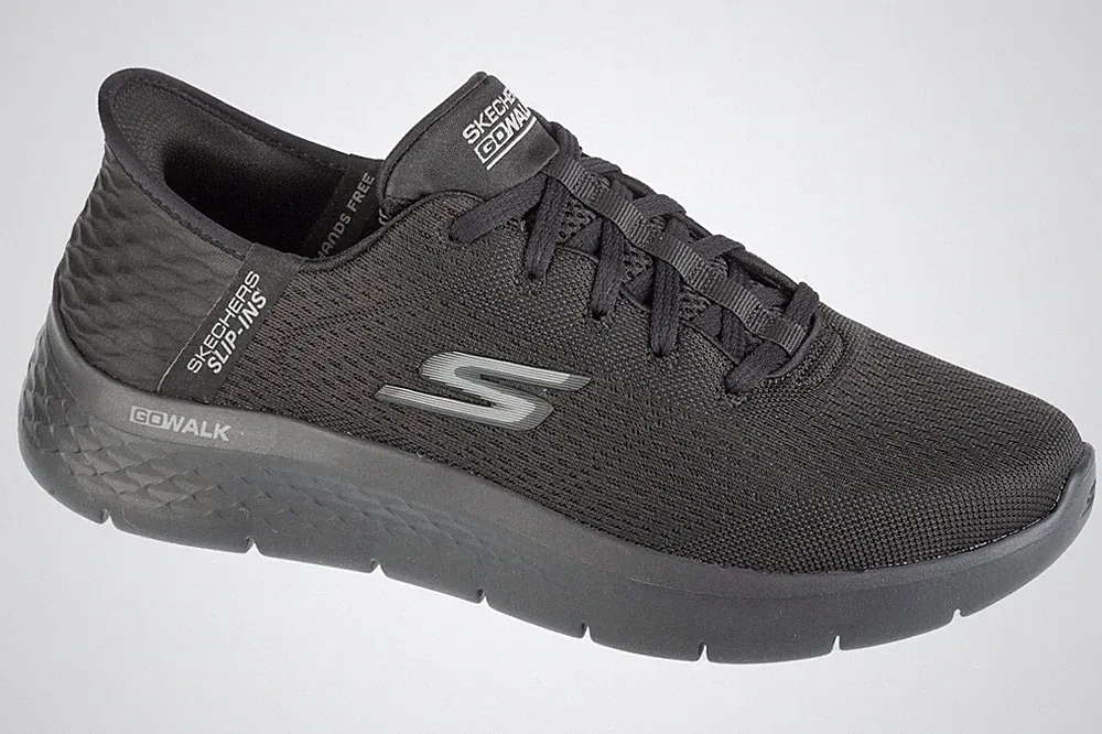 Laufschuhe Herren, Skechers Slip-Ins: Max Cushioning Premier 2.0, Schwarz