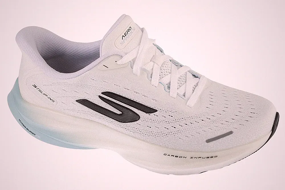 Laufschuhe Herren, Skechers Slip-Ins: SKX Aero Spark, Weiß