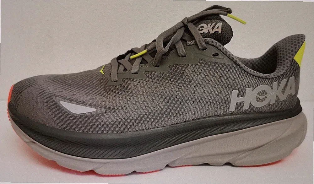 Laufschuhe Hoka One One Clifton 9 Gore-Tex Herren grau Größe 43 neu
