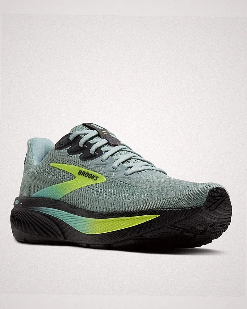 Laufschuhe Laufschuhe Herren Brooks Ghost 17 Gray Mist Yucca Nightlife
