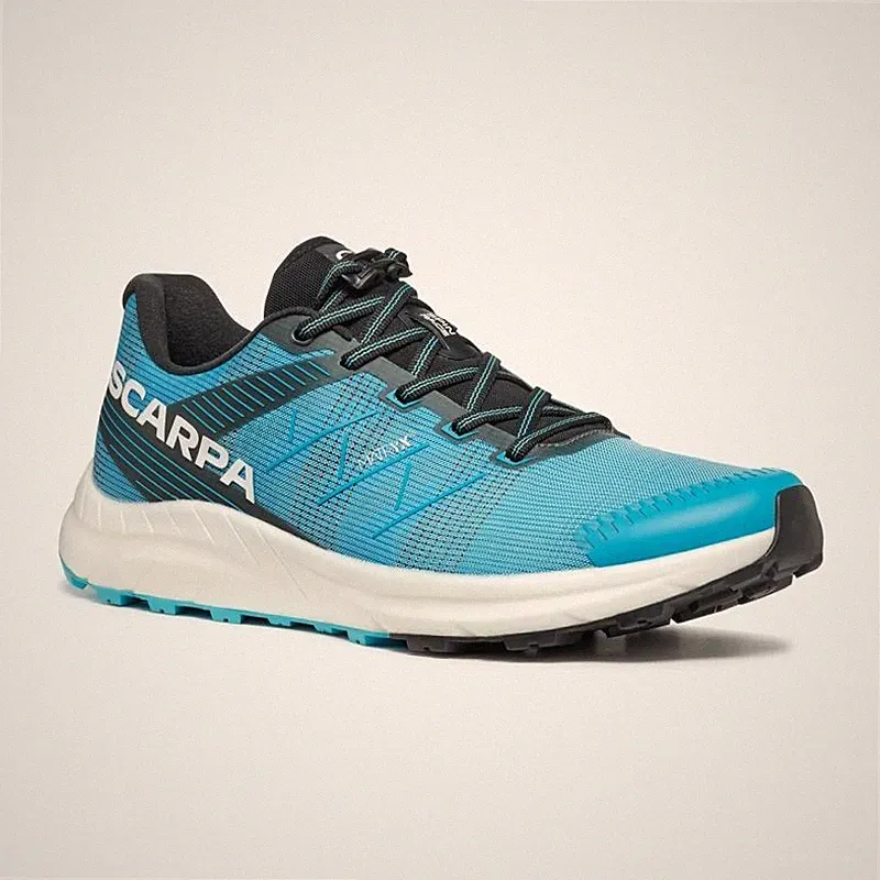 Laufschuhe męskie Scarpa Spin Race - azure/white - N/A Scarpa