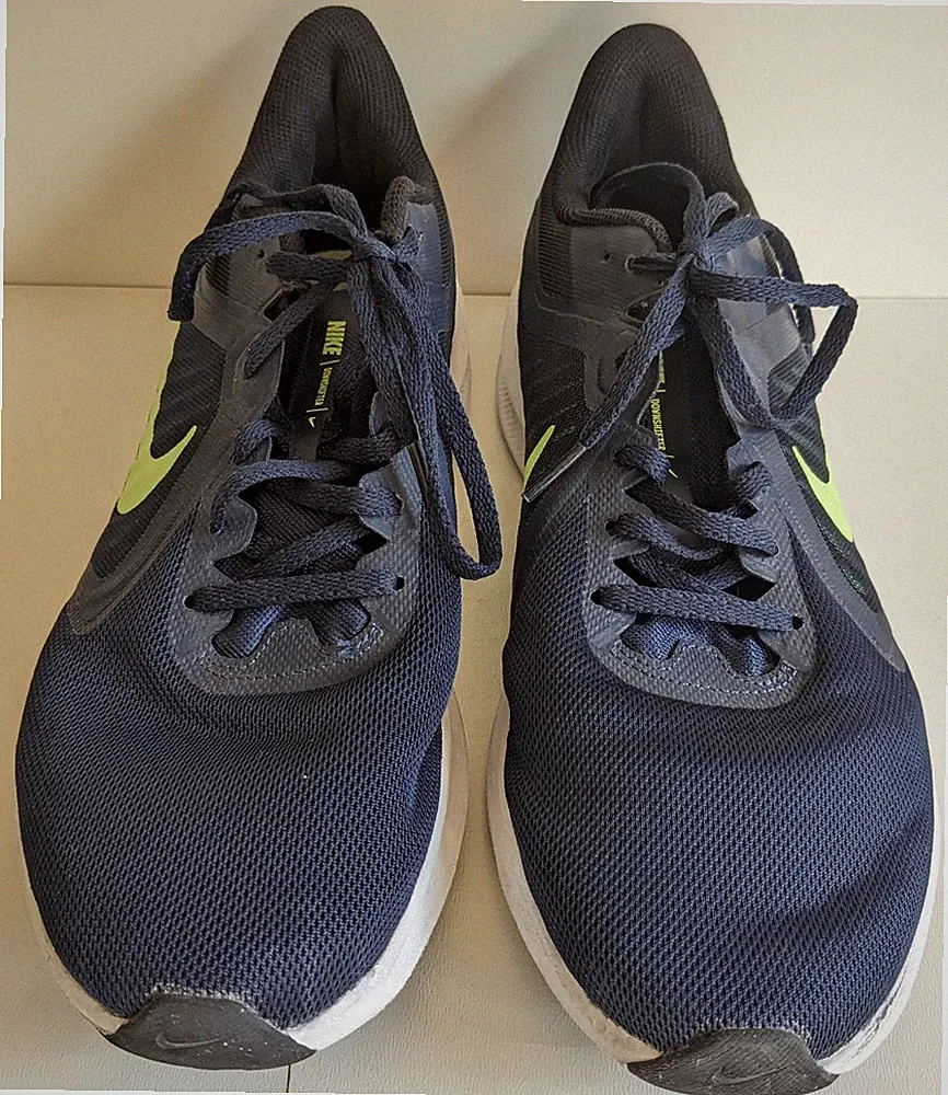 Laufschuhe Nike Downshifter 10 für Herren, Sneaker, Größe 45 in blau