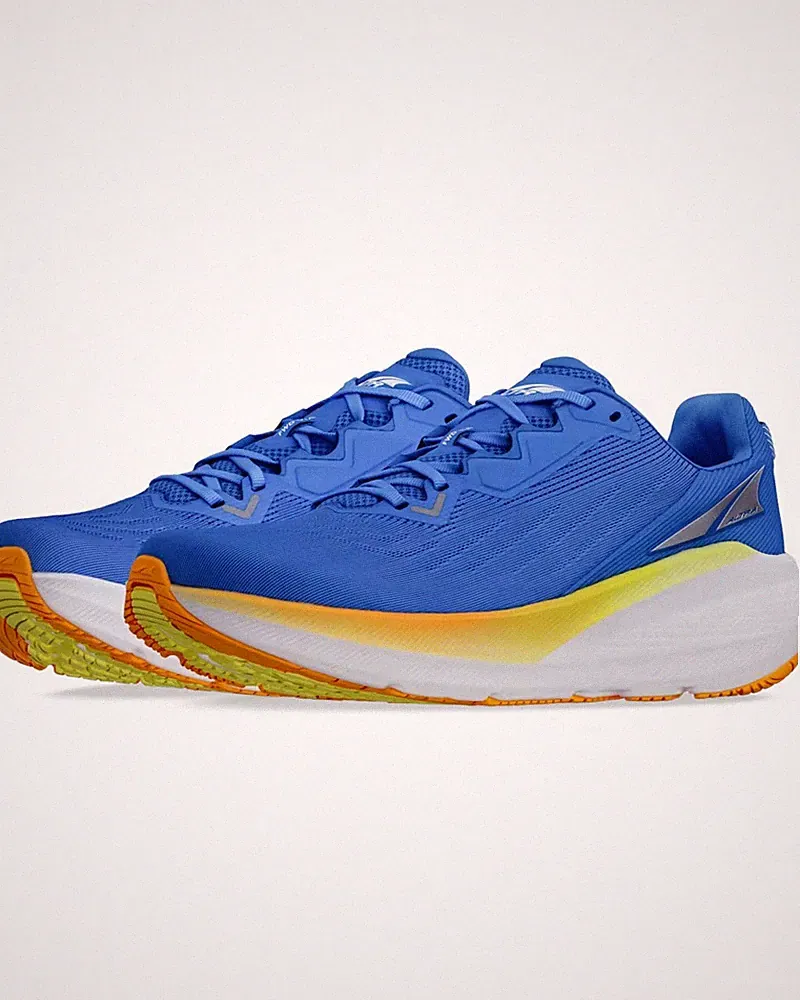 LaufSchuhe Running HERREN Altra Blau Gelb FWD VIA M