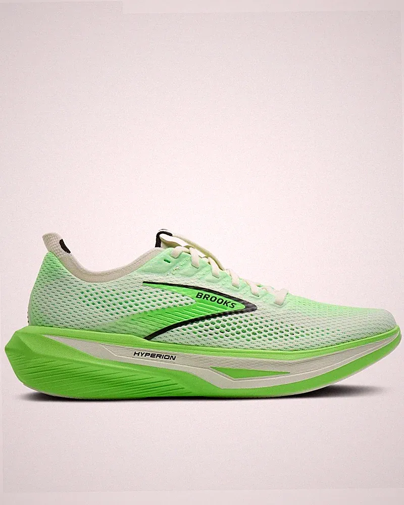 LaufSchuhe Running HERREN Brooks grün Hyperion 3 Schnell