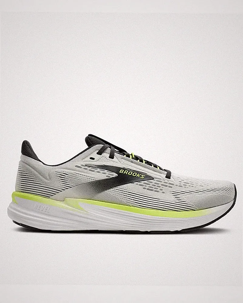 LaufSchuhe Running HERREN Brooks Revel 8 Vaporous Gray