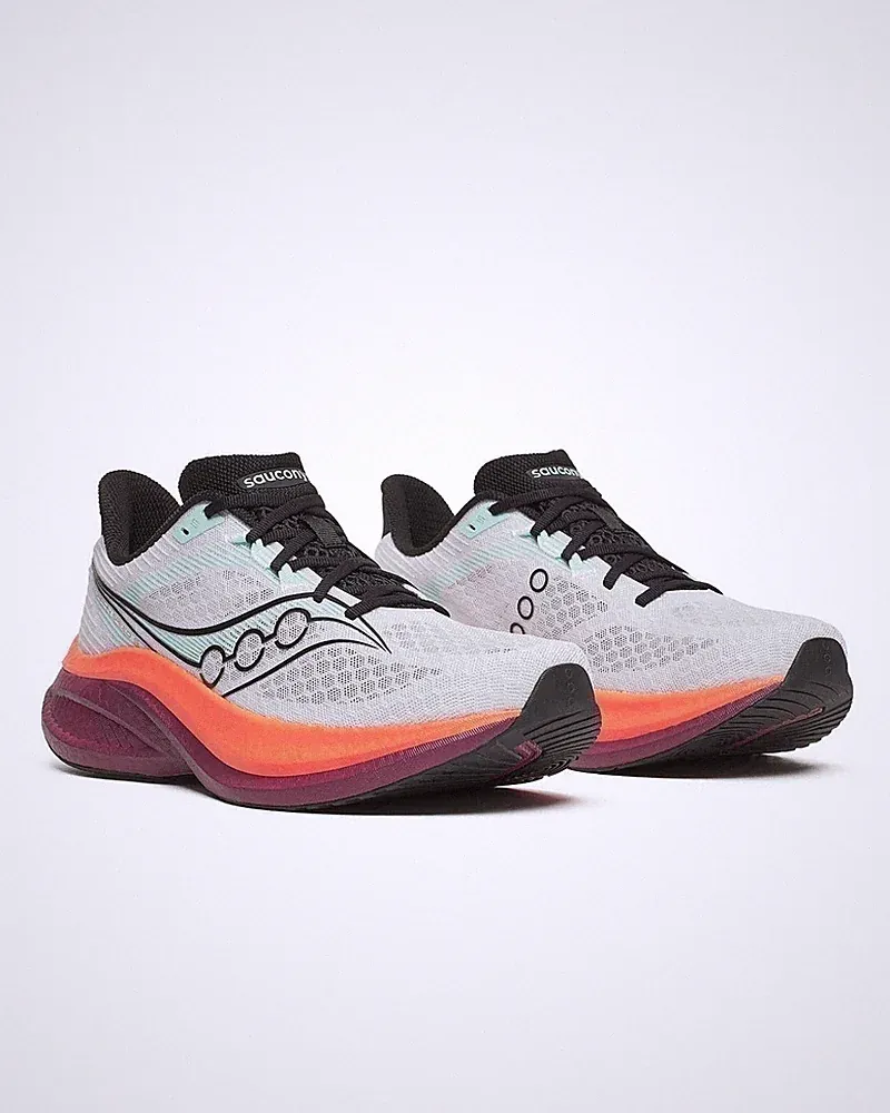 LaufSchuhe Running HERREN Saucony Endorphin Speed 5 White Crimson
