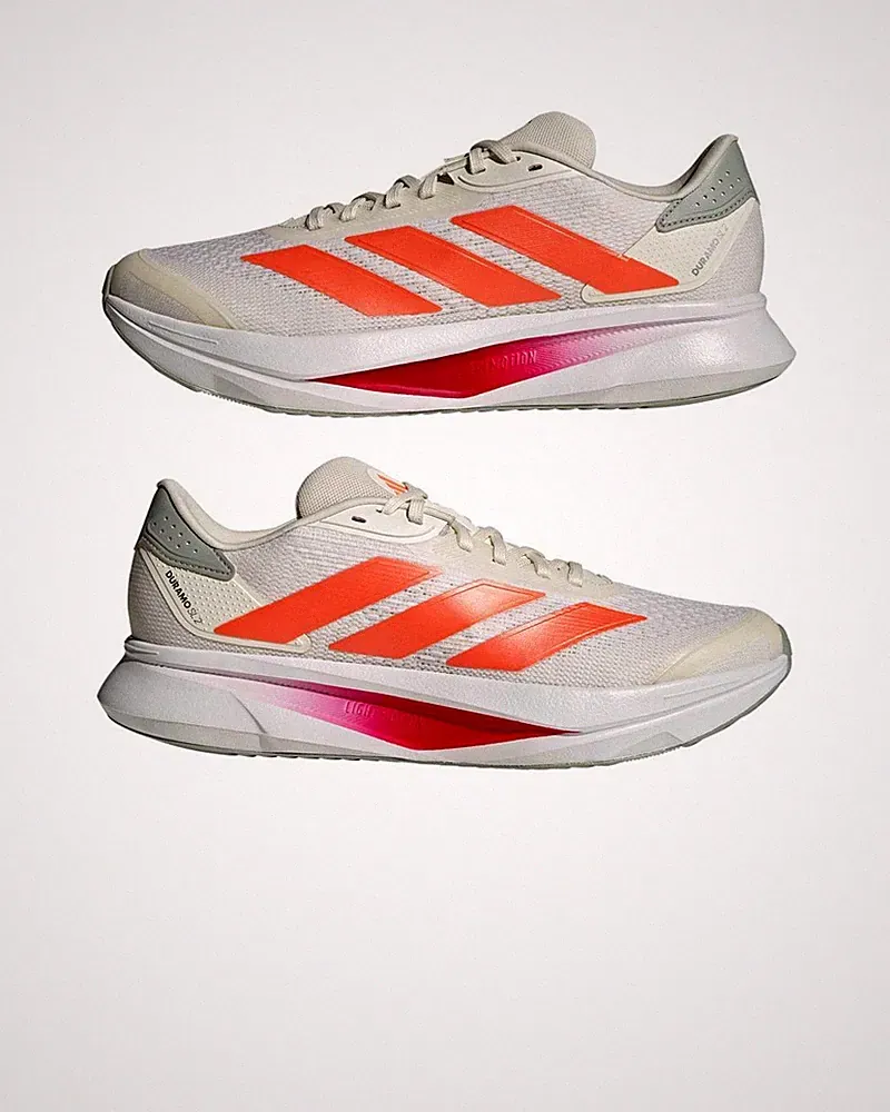 Laufschuhe Running Shoes HERREN Adidas Duramo SL2 M Weiß Orange