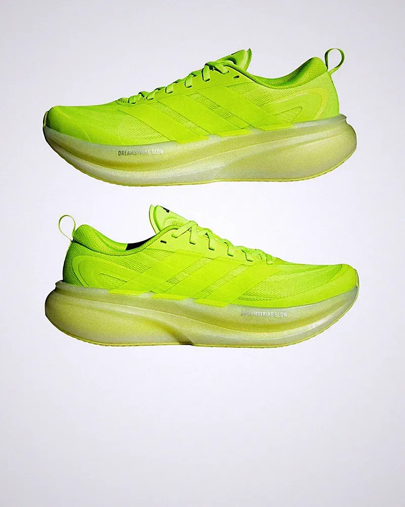 Laufschuhe Running Shoes HERREN Adidas Fluo Yellow SuperNova Glide M