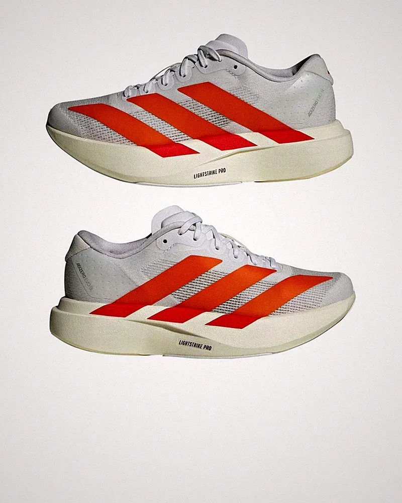 LaufSchuhe Running Sneakers Jungen Damen Adidas Weiß Adizero EVO SL J