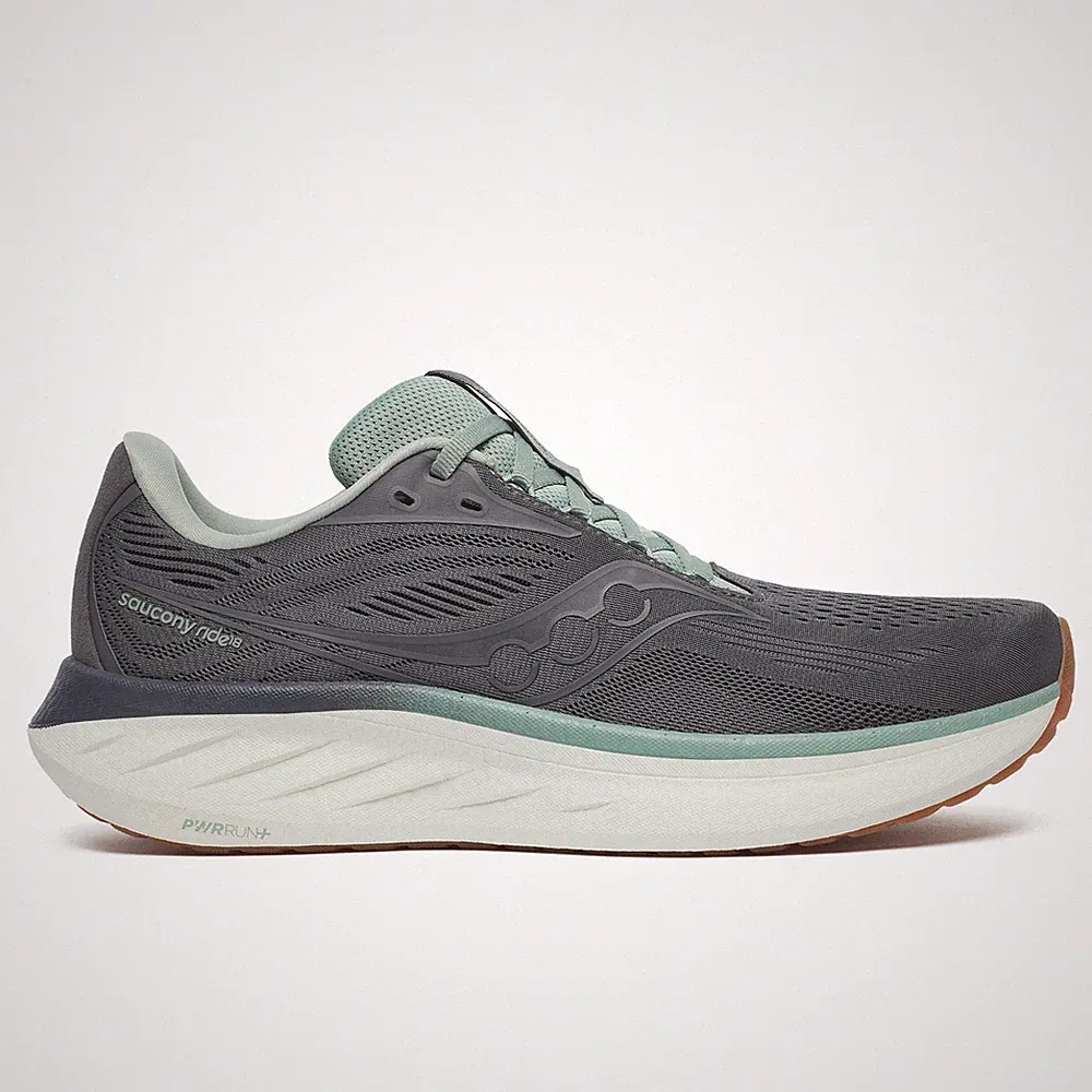 Laufschuhe Saucony Ride 18 Carbon/Eisberg Herren 41–46