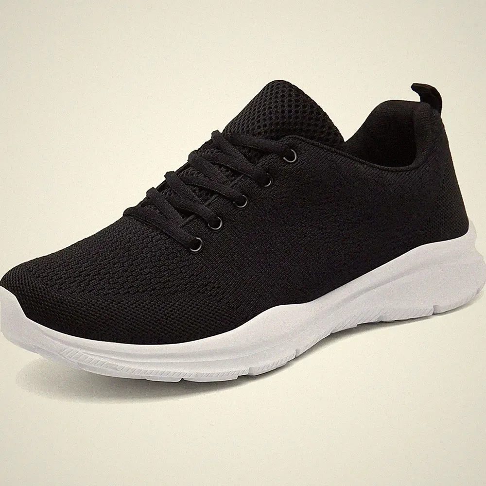 Laufschuhe Turnschuhe Sportschuhe Herren Damen atmungsaktiv leicht schwarzen