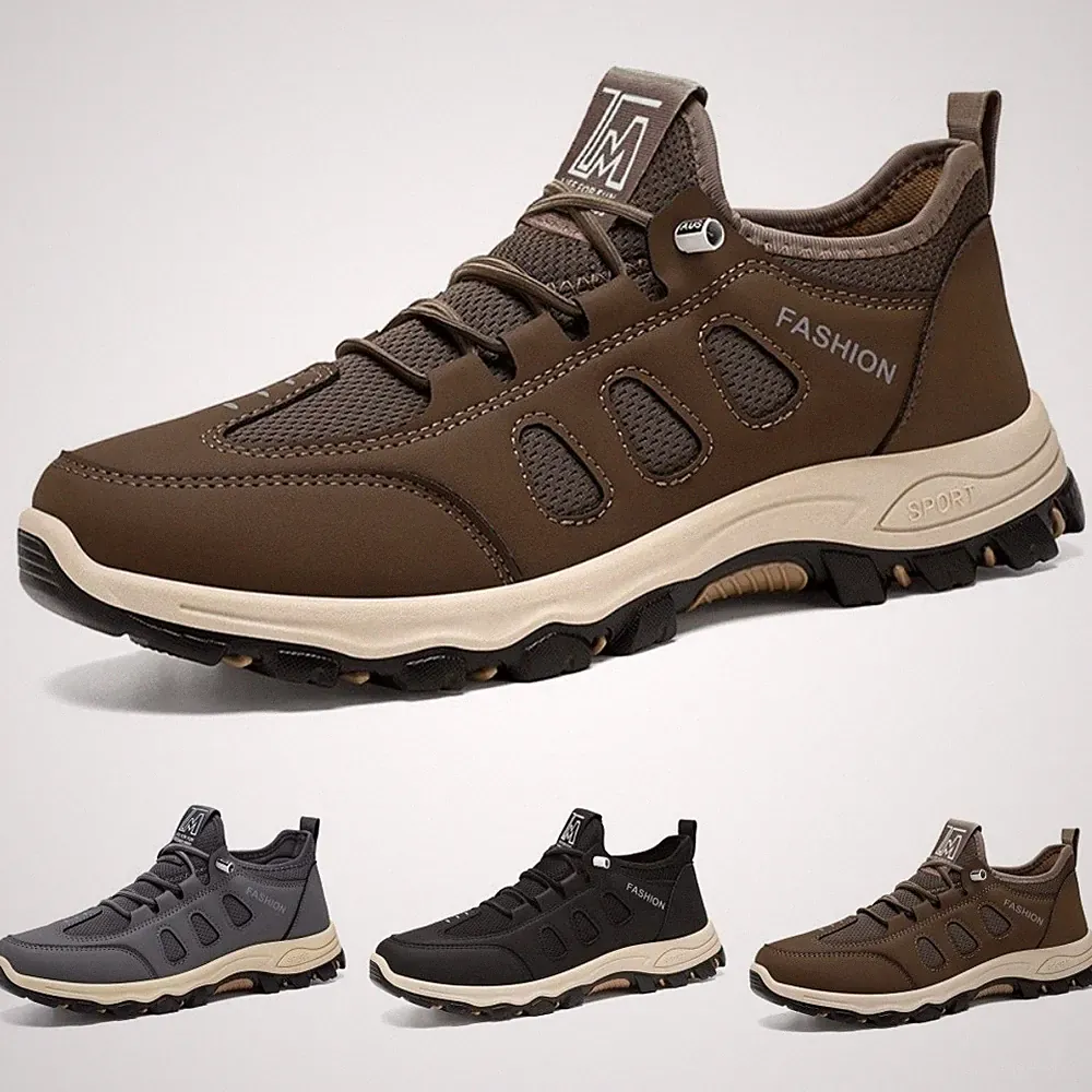 Leicht Wanderschuhe Herren Laufschuhe Trekkingschuhe Bequeme Sportschuhe Sneaker