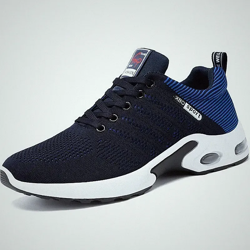 Leichte Herren Laufschuhe, Tennisschuhe aus Mesh, Schnürer.