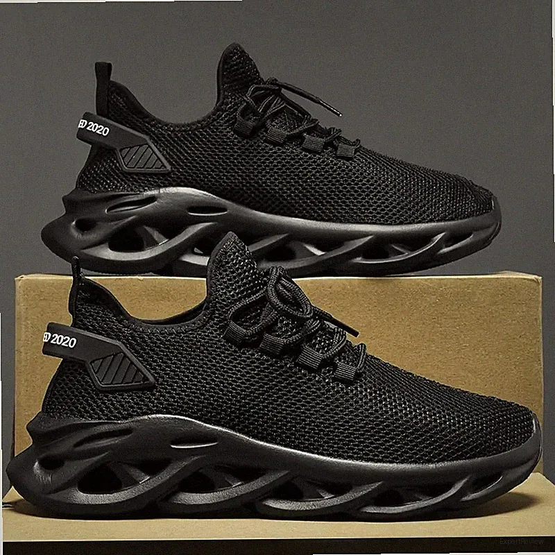 Leichte lässige Laufschuhe aus atmungsaktivem Unisex-Mesh.