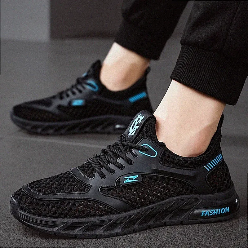 Leichte Mesh-Laufschuhe für Herren, Freizeit-Sneaker von qlt.
