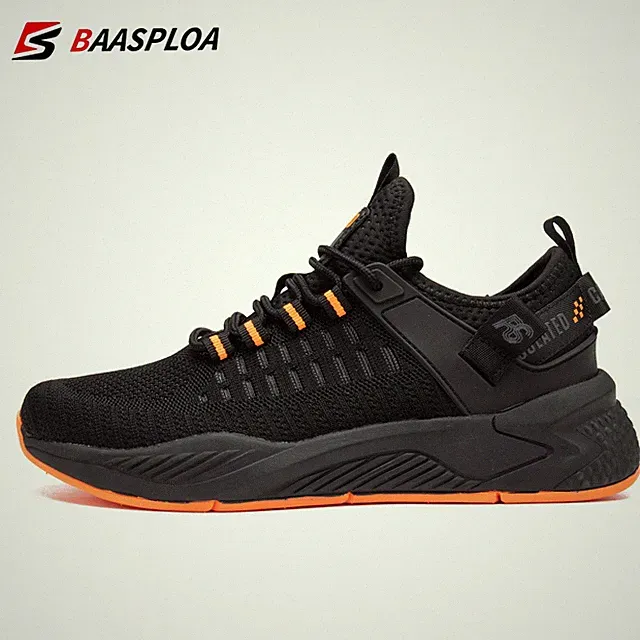 Leichte und atmungsaktive Herren Laufschuhe, lässig.