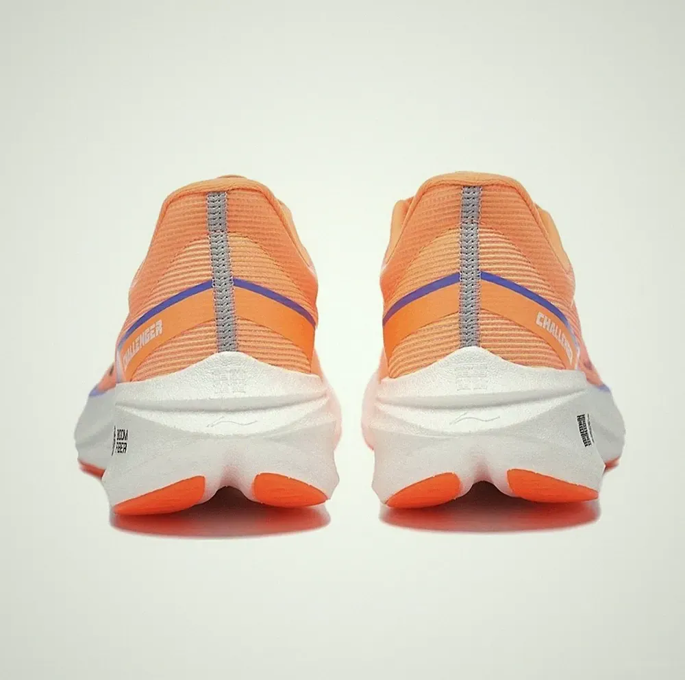Li-Ning Top Laufschuh Feidian 3 CHALLENGER melone/orange Runningschuh