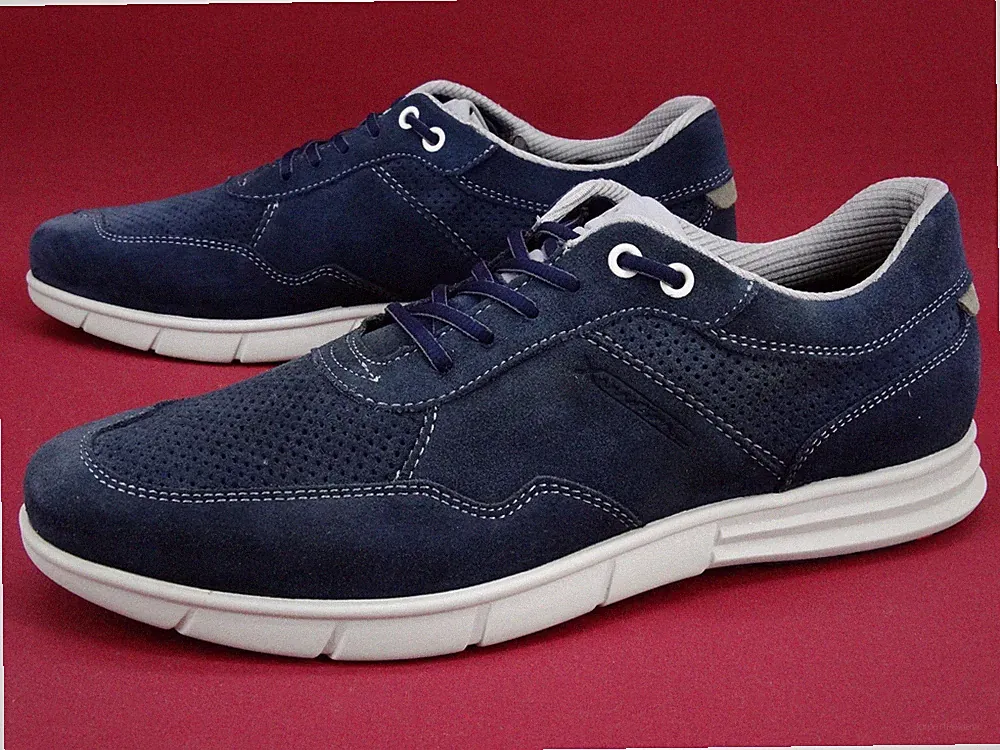 LLOYD Xmotion Sneaker Laufschuhe Halb Schuhe Lauf Turnschuhe Gr 42,5 UK8,5 Leder