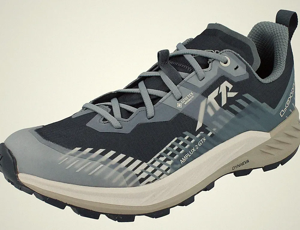 LOWA Amplux 2 GTX Damen Trailrunningschuhe blau Synthetik