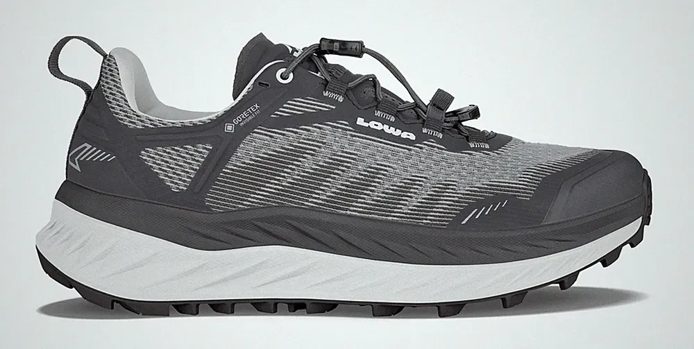 Lowa FORTUX GTX Laufschuh Joggingschuh Herren schwarz weiß