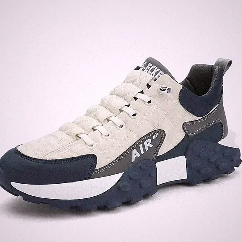 Luxus dicke Herren Sneaker, Freizeit Laufschuhe.