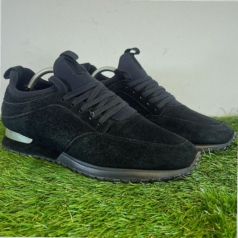 Mallet Turnschuhe Größe 10 Herren schwarz Archway 1.0 niedrig Fitness Laufen Wandern Schuhe