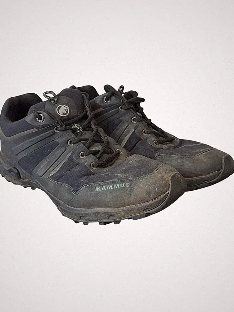 Mammut Gore-Tex Wanderschuhe Herren schwarz Trailrunning Outdoor Ausrüstung