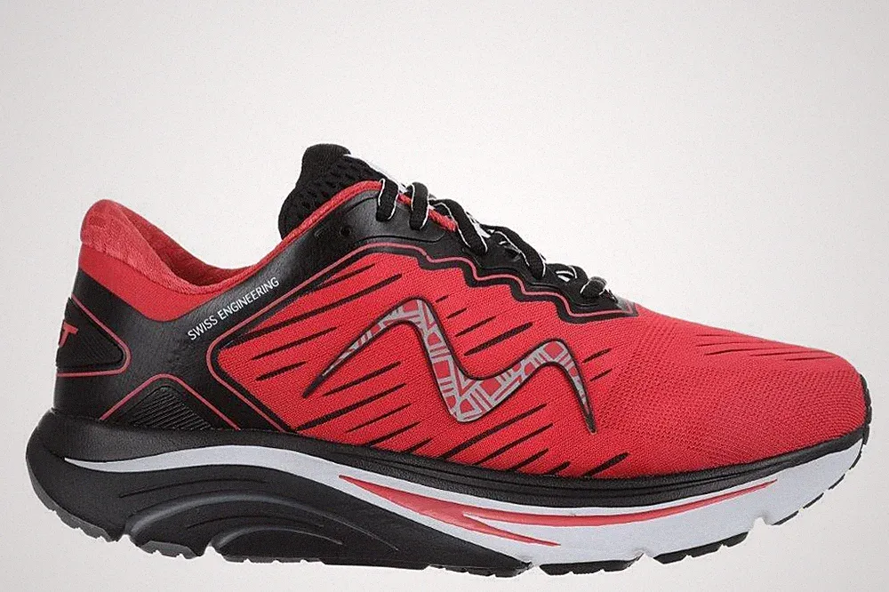 MBT Schuhe Herren - MBT Laufschuhe - MBT 2000 II LACE UP M - red - letzte Größen