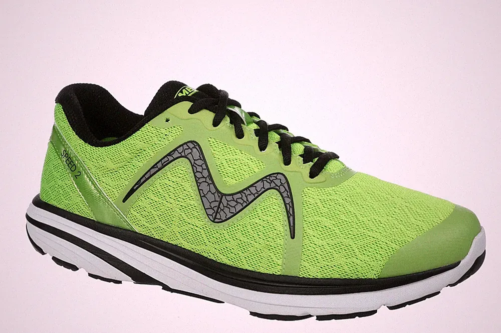 MBT Schuhe Herren - MBT Laufschuhe - SPEED 2 M - lime green - letztes Paar - NEU