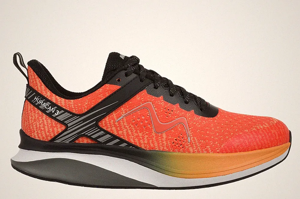 MBT Schuhe Herren - Sneaker - Laufschuh - HURACAN 3 LACE UP M - orange red - NEU