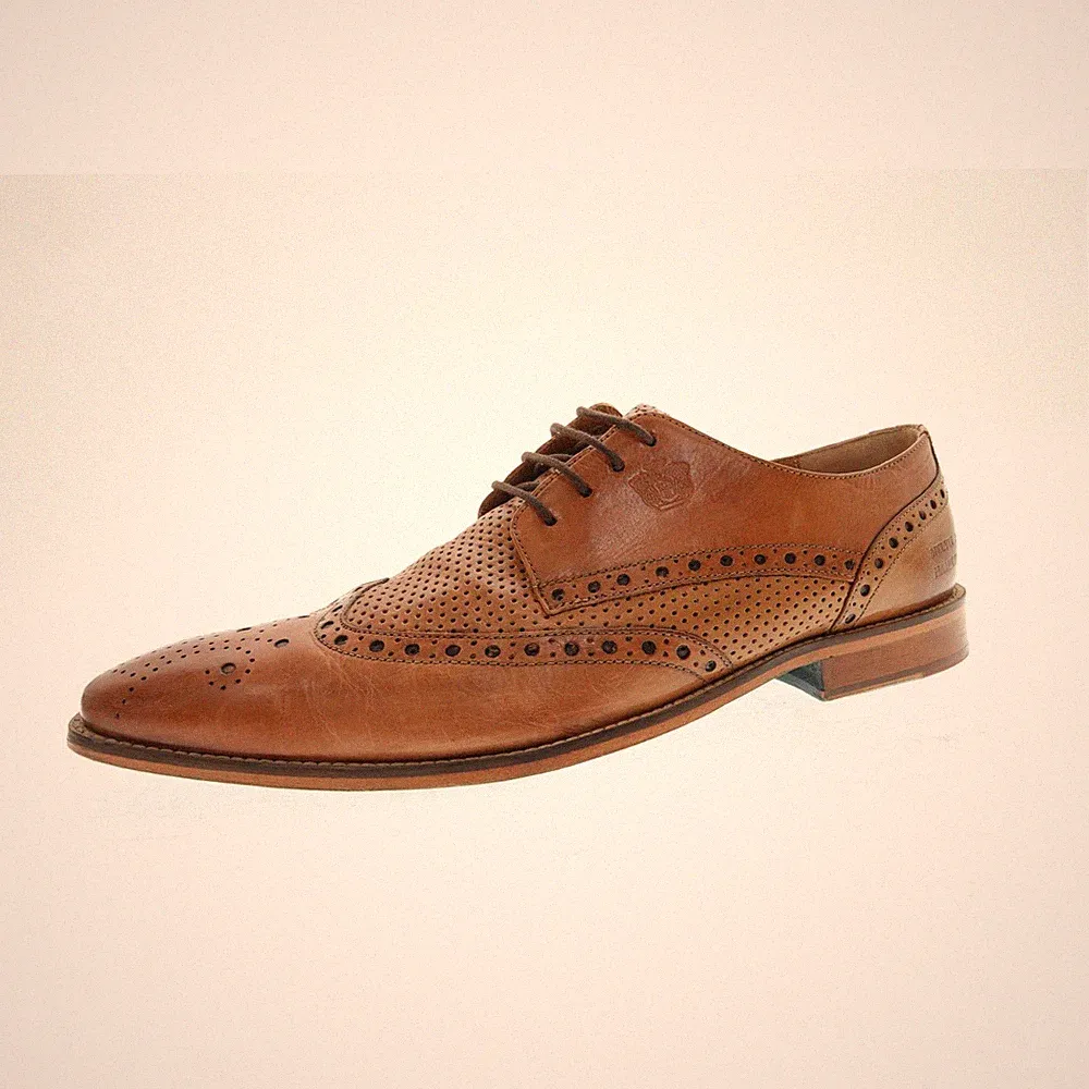 Melvin & Hamilton Laufschuhe Freizeitschuhe Business Braun Herren Schuhe Gr. 42
