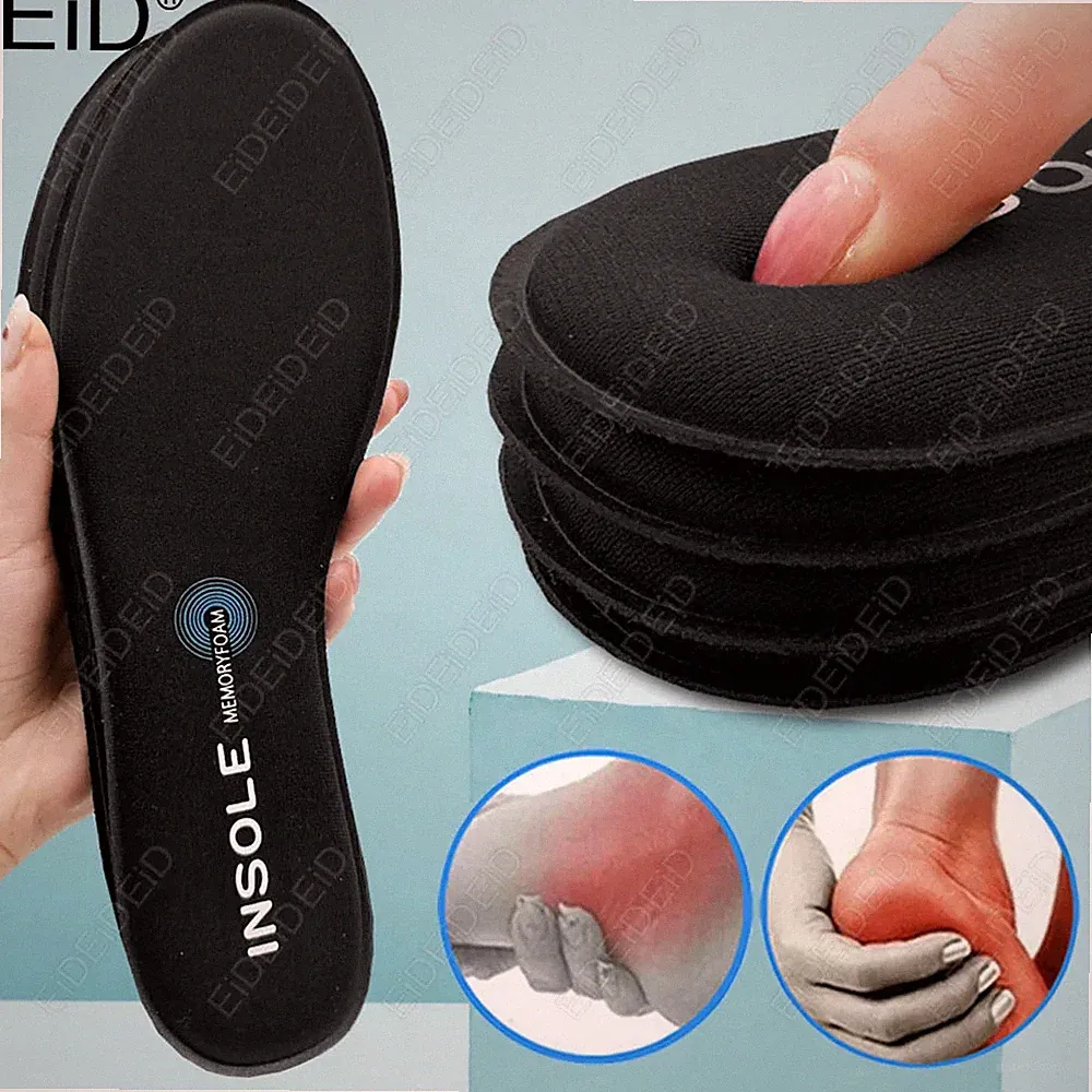 Memory Foam Orthopädische Einlegesohlen für Schuhe Herren Damen Sport Antibakteriell Deodoriz