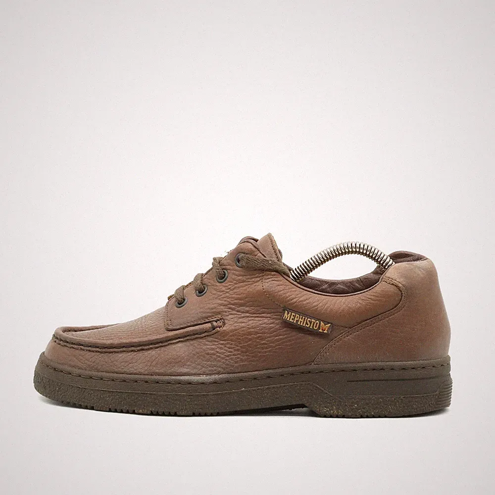 Mephisto Herren Halbschuhe EU 41 8101554 Braun Stoßämpfende Laufsohle Originals