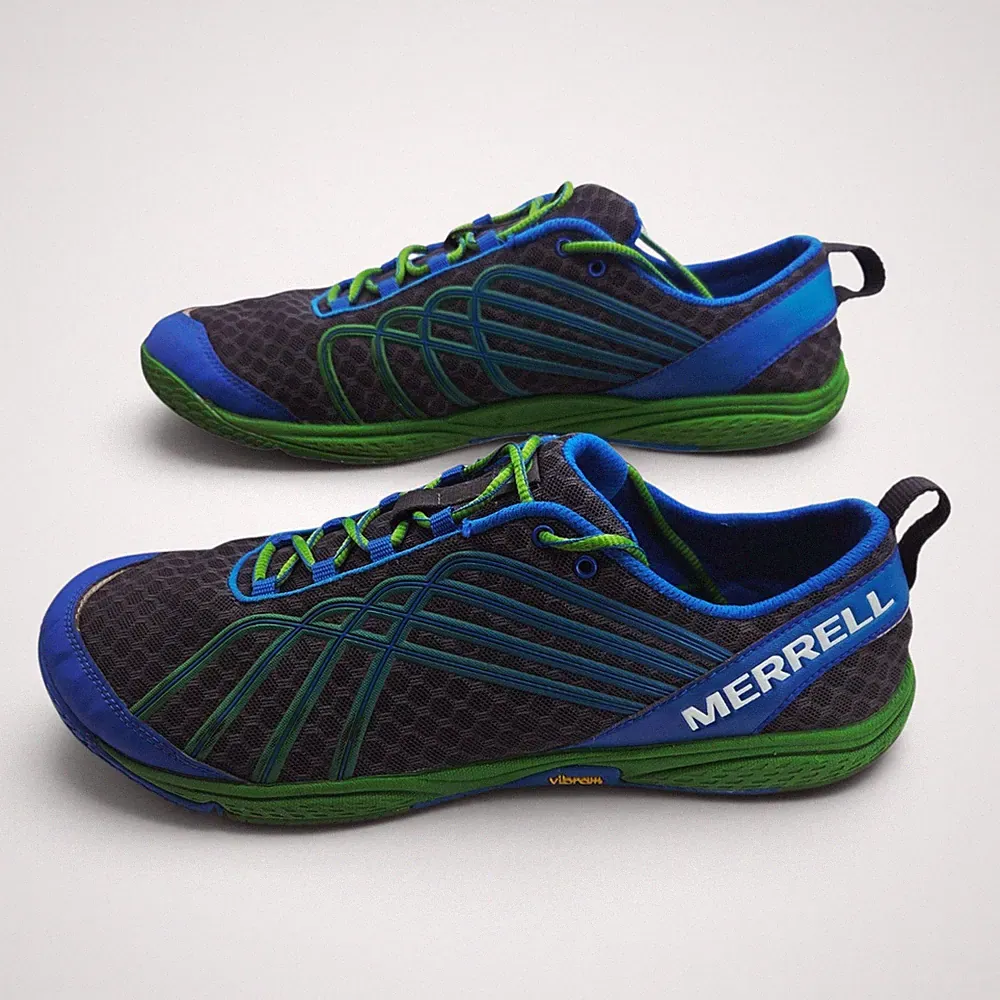 Merrell Granite Apollo Barfuß Trail Laufschuhe Herren UK 11,5 EU 46,5 Vibram