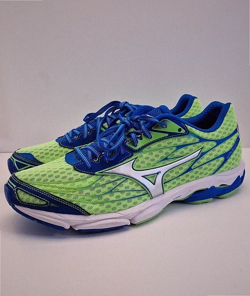 Mizuno gr 48 1/2 Herren Sneaker Schnürschuhe Laufschuhe Sehr Gut S260