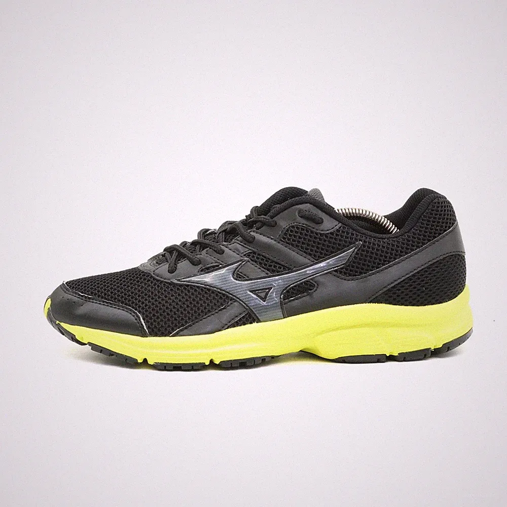 Mizuno Herren K1GA160311 Sportschuhe Schwarz Gelb Runningschuhe Laufschuhe EU 42