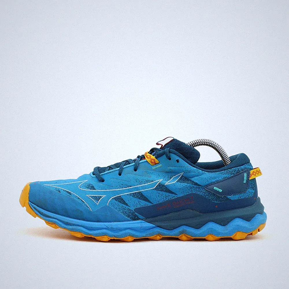 Mizuno Herren Wave Daichi 7 Laufschuhe EU 43 Blau/Orange J1GJ227131 �mpfung