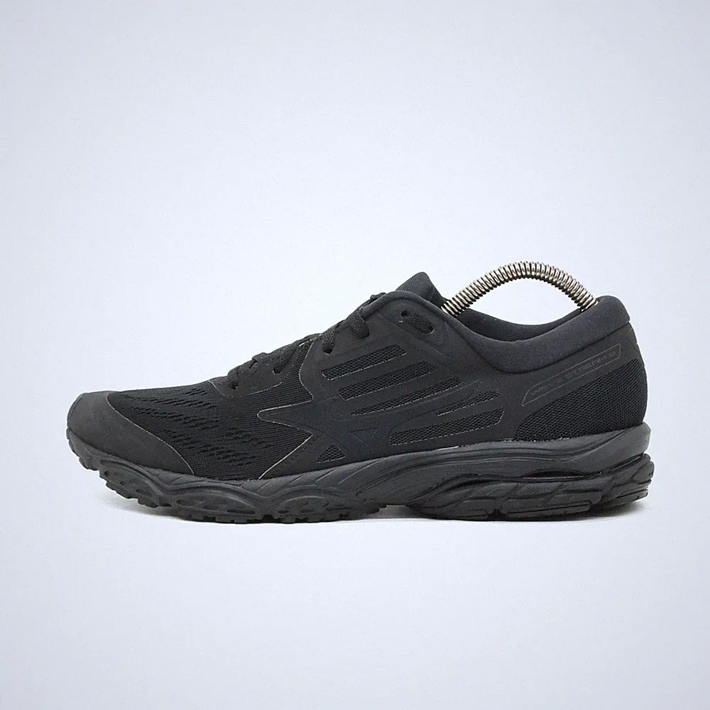 Mizuno Herren Wave Shadow 4 Sportschuhe Schwarz Mesh Dämpfung Laufschuhe EU 41