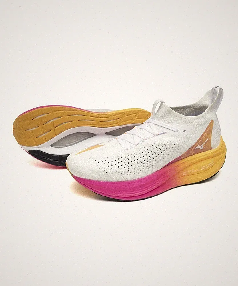 MIZUNO J1GC254704 NEO VISTA 2 Laufschuhe WH/PI-OR