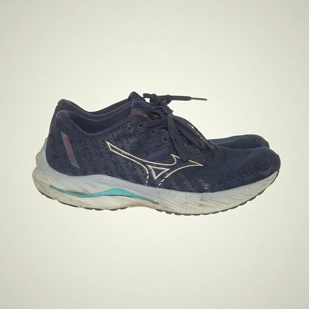 Mizuno, Laufschuhe, Größe: 40, model: wave inspire 19, Blau, Herren #XkQ