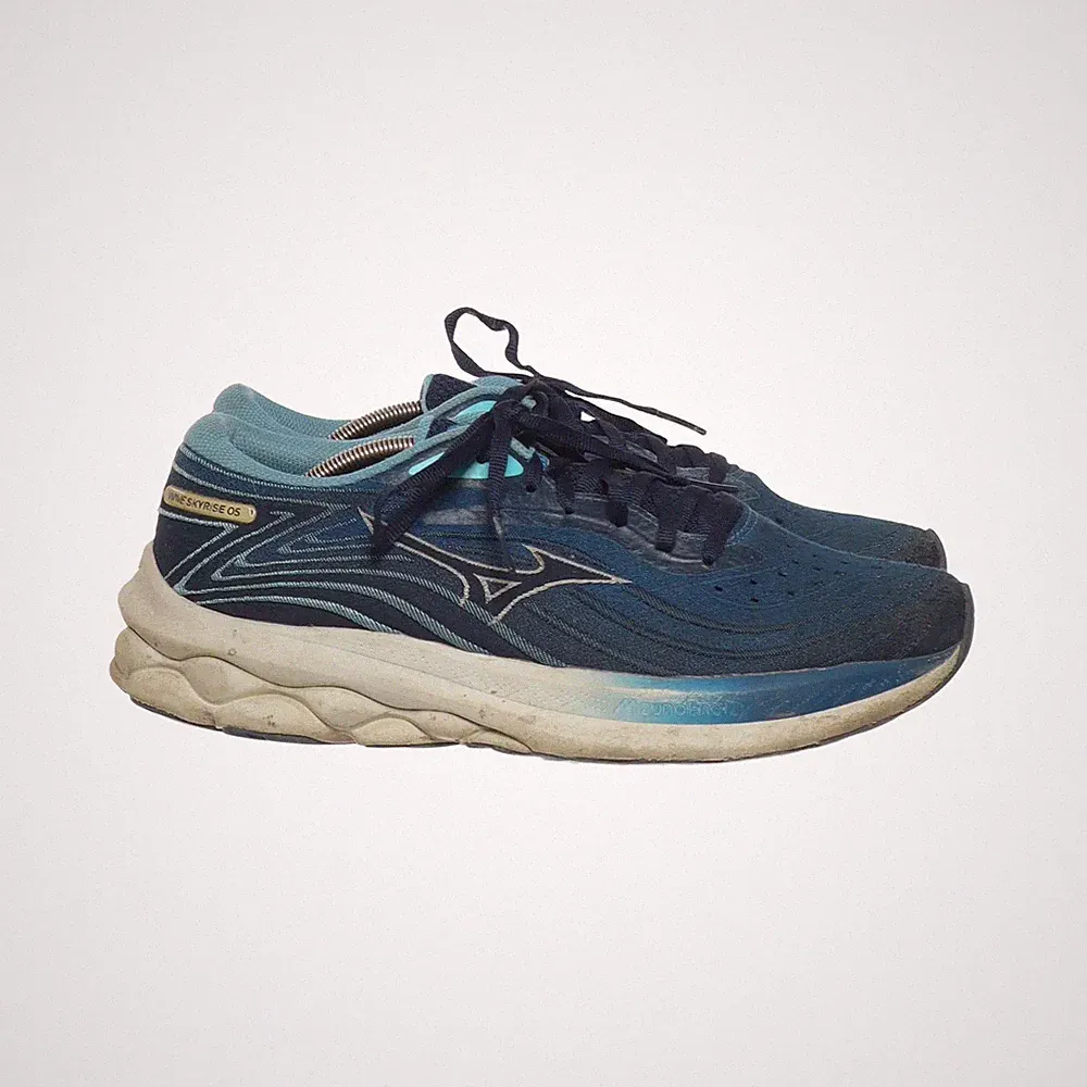 Mizuno, Laufschuhe, Größe: 42, Blau, Herren #q7T