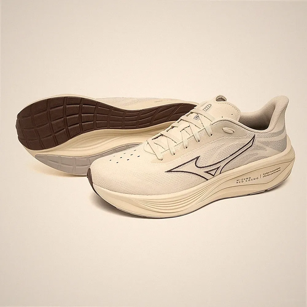 Mizuno Laufschuhe MIZUNO NEO COSMO Beige/Braun/Grau J1GC251333 E 2025AW JPN