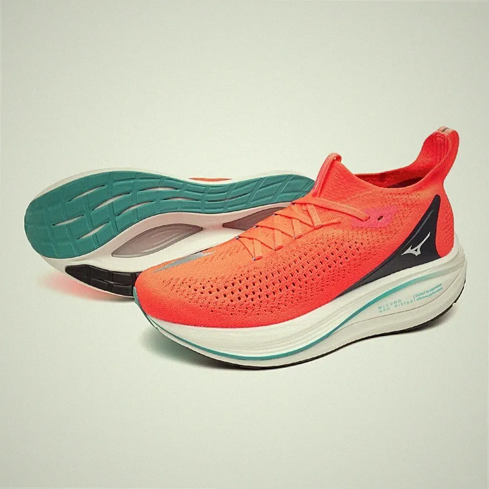 Mizuno Laufschuhe MIZUNO NEO VISTA2 Pink/Dunkelgrau/Blau J1GC253903 E 2025AW